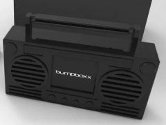 Bumpboxx Microboom Wearable Bluetooth Speaker Boombox - Black