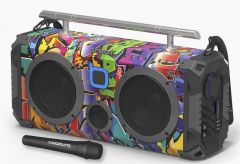 Bumpboxx Flare8 Bluetooth Boombox - Graffiti