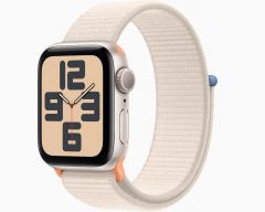 Apple Watch SE GPS 40mm Starlight Aluminum Case with Starlight Sport Loop