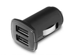 Dual USB 2.1 A Car Charger for iPad/Tablet/Smartphone