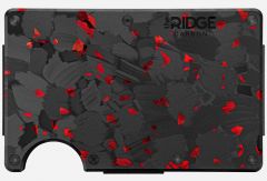 The Ridge Forged Ember RFID-Blocking Wallet w/ Cash Strap & Money Clip