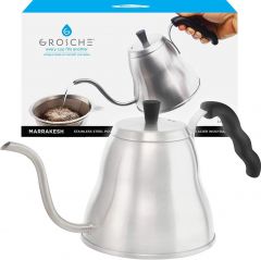 Coffee dripper kettle: MARRAKESH 1000ml SS Pour over drip kettle ,Stainless Steel