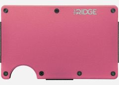 The Ridge Limited Edition Flamingo Pink RFID-Blocking Wallet w/ Money Clip