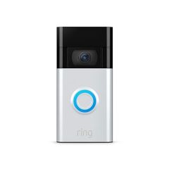 Ring Video Doorbell – Satin Nickel– (2nd Gen)