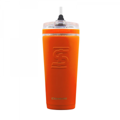 IceShaker 26oz Insulated Stainless Steel Shaker Bottle- Flex Lid w/Straw-Orange