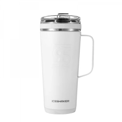 IceShaker 26oz Flex Bottle with Handle-White