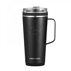 IceShaker 26oz Flex Bottle with Handle-Black