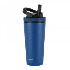 IceShaker 26oz Insulated Stainless Steel Sport Bottle-Navy