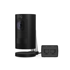 Ring Stick Up Cam Elite, Power over Ethernet HD Security Camera with Two-Way Talk, Night Vision, Works with Alexa-Black