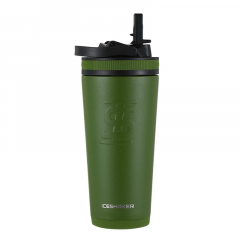 IceShaker 26oz Insulated Stainless Steel Sport Bottle-Green