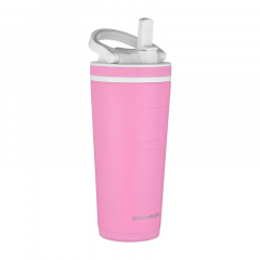 IceShaker 26oz Insulated Stainless Steel Sport Bottle-Pink