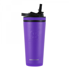 IceShaker 26oz Insulated Stainless Steel Sport Bottle-Purple