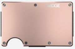 The Ridge Wallet RFID-Blocking with Money Clip in Rose Quartz