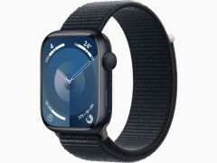 Apple Watch Series 9 GPS 45mm Midnight Aluminum Case with Midnight Sport Loop