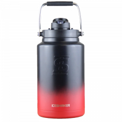 IceShaker 1 Gallon Jug-Red/Black Ombre