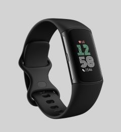 Fitbit - Charge 6 Advanced Fitness & Health Tracker-Obsidian