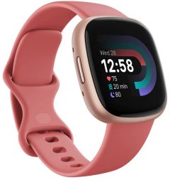 Fitbit Versa 4 Health & Fitness Smartwatch-Copper Rose