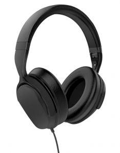 Wicked Audio Hum 800 Wired Active Noise Cancelling Over-ear headphone w/mic- Black