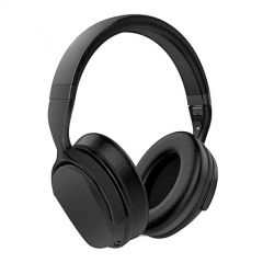 Wicked Audio Hum 1000 Bluetooth Active Noise Cancelling Over-ear Headphone- Black