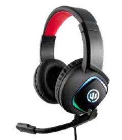 Wicked Audio Grid Legion 800 Wired Gaming Headphone- Black/Red