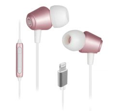 Wicked Audio Ravian Lightning Earbud-Rose Gold