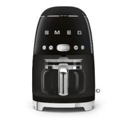 Smeg 50s Retro-Style 10 Cup Drip Filter Coffee Machine-Black