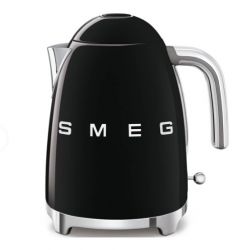 Smeg 50's Retro Style Aesthetic Kettle-Black