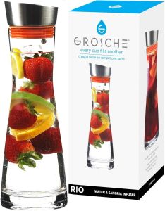 Water Pitcher & Fruit Infuser: Rio - 1000ml/32 fl. oz