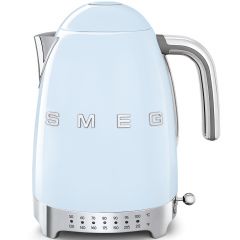 Smeg 50's Retro Style Aesthetic Variable Temperature Kettle-Pastel Blue