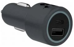 Nimble RALLY 32W USB-C Dual Car Charger - Grey