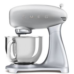 Smeg 50's Retro Style Aesthetic Stand Mixer-Silver