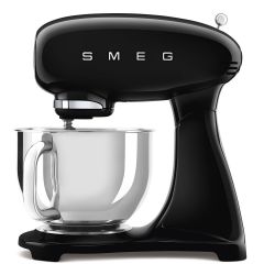 Smeg 50's Retro Style Aesthetic Stand Mixer - Full Color Body-Black