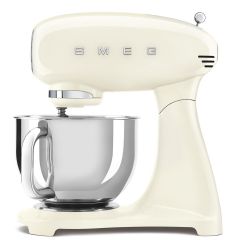 Smeg 50's Retro Style Aesthetic Stand Mixer - Full Color Body-Cream