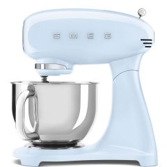 Smeg 50's Retro Style Aesthetic Stand Mixer - Full Color Body-Pastel Blue