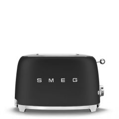 Smeg 50's Retro Style Aesthetic 2 Slice Toaster-Matte Black