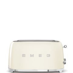 Smeg 50's Retro Style Aesthetic 4 Slice Toaster-Cream