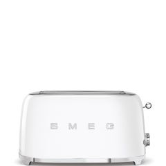 Smeg 50's Retro Style Aesthetic 4 Slice Toaster-White