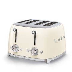 Smeg 50's Retro Style 4x4 Toaster-Cream