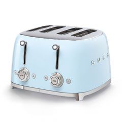 Smeg 50's Retro Style 4x4 Toaster-Pastel Blue