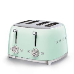 Smeg 50's Retro Style 4x4 Toaster-Pastel Green