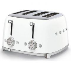 Smeg 50's Retro Style 4x4 Toaster-White