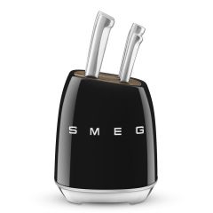 Smeg Knife Block Set-Black