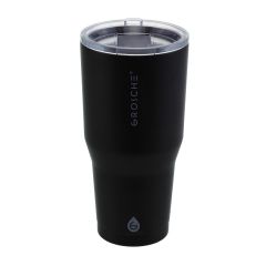 GROSCHE YUKON 32 oz Stainless Steel vacuum insulated tumbler - Graphite Black