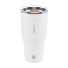 GROSCHE YUKON 32 oz Stainless Steel vacuum insulated tumbler - Cream White