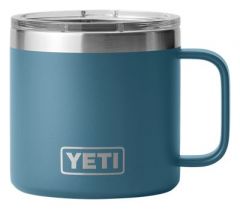 Yeti Rambler 14 oz Mug, Nordic Blue