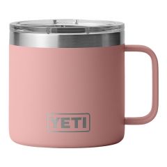 Yeti Rambler 14 Oz Mug, Sandstone Pink