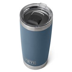 Yeti Rambler 20 oz Tumbler Nordic Blue w Magslider Lid