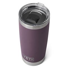 Yeti Rambler 20 oz Tumbler Nordic Purple w Magslider Lid