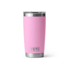 Yeti Rambler 20 oz Tumbler power Pink w Magslider Lid