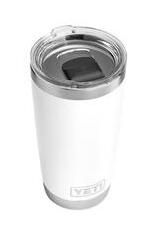 Yeti Rambler 20 oz Tumbler White w Magslider Lid